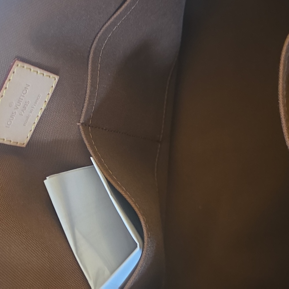 Excellent Preowned Condition Louis Vuitton TROVOLI Brown and Tan Shoulder Bag - Picture 16 of 17